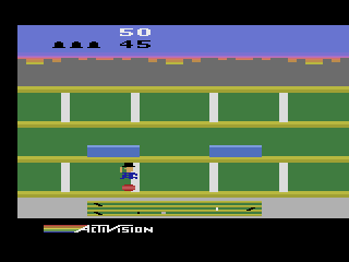 First Three Levels) Keystone Kapers, Atari 5200, Activision, 1983
