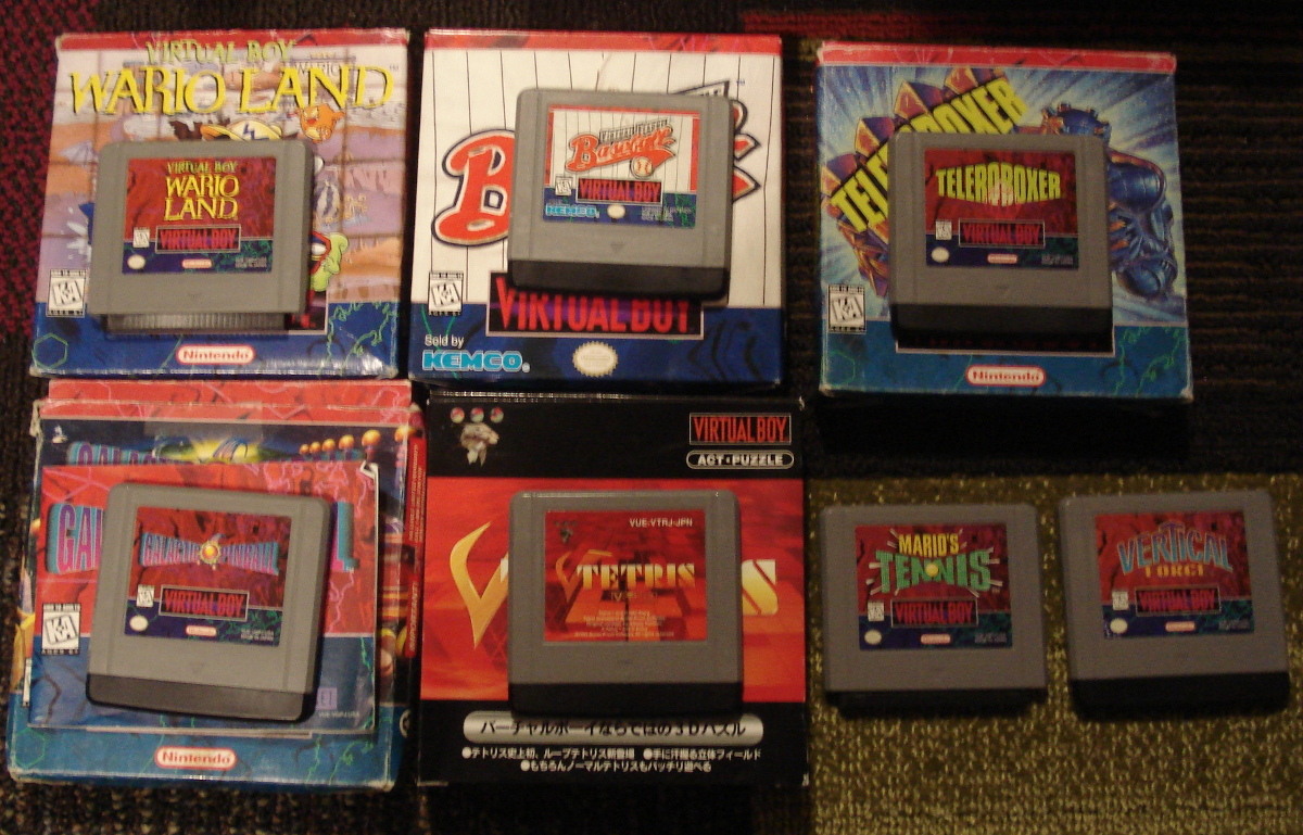 virtual boy games for sale